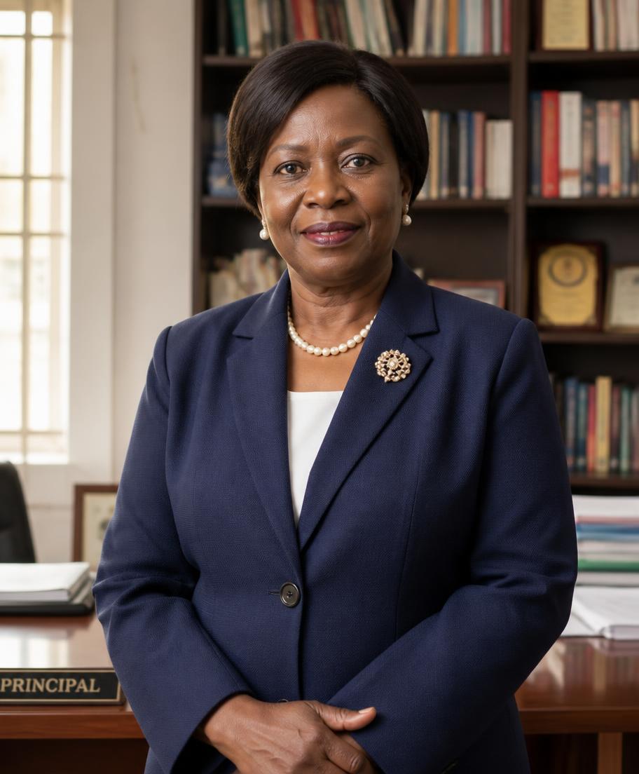 Dr. Adaeze Okonkwo, Principal of Kingsbridge Academy